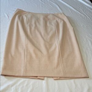 Alex Marie Light Blush Pink Tailored Mini Skirt